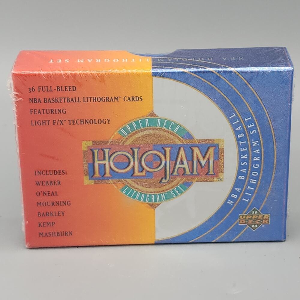 Upper Deck 1993-94 NBA HOLOJAM Factory Sealed Set (Jordan, Shaq, Penny)